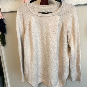 Loft confetti sweater
